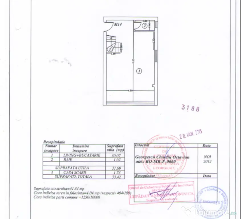 Duplex 2 camere, spațios, mobilat și utilat, gata de mutare, loc de parcare