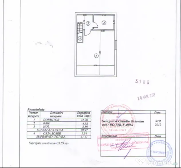 Duplex 2 camere, spațios, mobilat și utilat, gata de mutare, loc de parcare