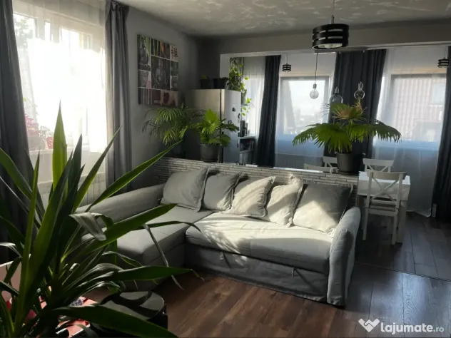 Duplex 2 camere, spațios, mobilat și utilat, gata de mutare, loc de parcare
