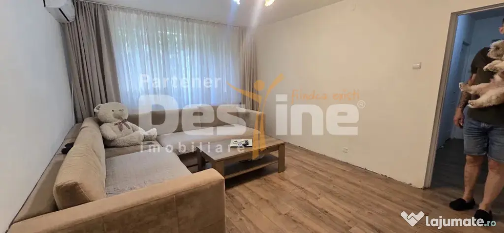 Garsonieră renovată, 33,23 mp utili, parter Berceni