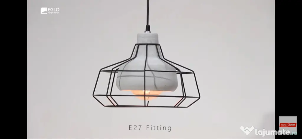 Lampă suspendată EGLO Consett 49781 Nouă, în cutie