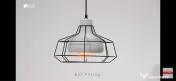 Lampă suspendată EGLO Consett 49781 Nouă, în cutie