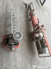 Mașină profesională de tencuit și pompat mortar Mixer Mustang+ malaxor+ furtune