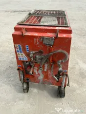 Mașină profesională de tencuit și pompat mortar Mixer Mustang+ malaxor+ furtune