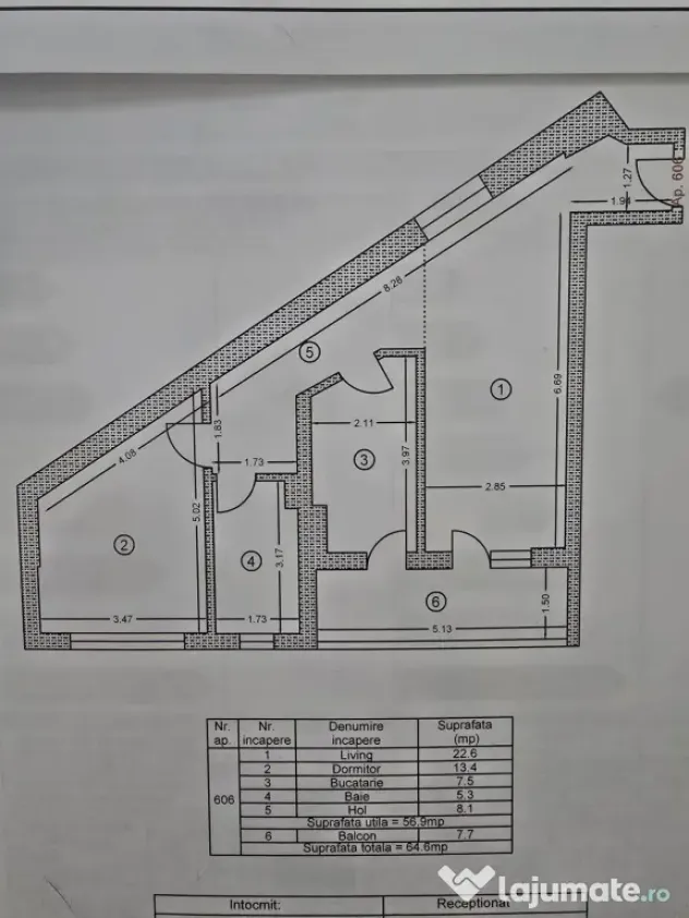 Apartament 2 camere – complet mobilat + parcare / boxa, Popești-Leordeni Biruinței