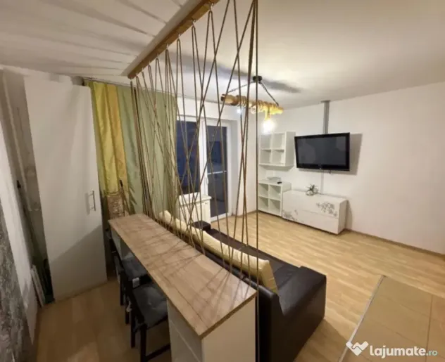 Apartament Tip Studio | Balcon 8 mp | Mobilat si Utilat | Tractorul