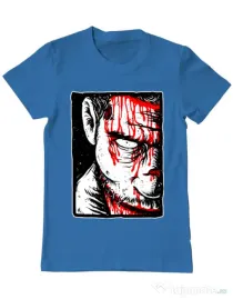 Tricou ADLER barbat Zomblood Albastru azuriu