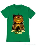 Tricou ADLER barbat Jack o lantern Verde mediu