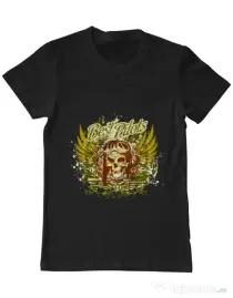 Tricou ADLER barbat Best pilots Negru