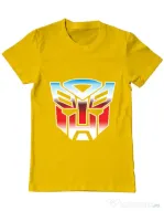 Tricou ADLER barbat Transformers Galben