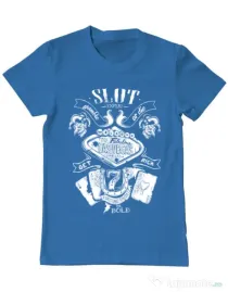 Tricou ADLER barbat Las vegas Albastru azuriu
