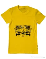 Tricou ADLER barbat Not lost Galben