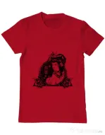 Tricou ADLER barbat Oriental vibes Rosu