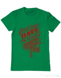 Tricou ADLER barbat Quiet people loud minds Verde mediu
