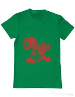 Tricou ADLER barbat Rules are for fools Verde mediu