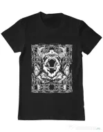 Tricou ADLER barbat Viking rage Negru