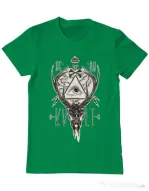 Tricou ADLER barbat Dead kult Verde mediu