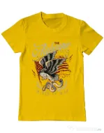 Tricou ADLER barbat Wings of war Galben