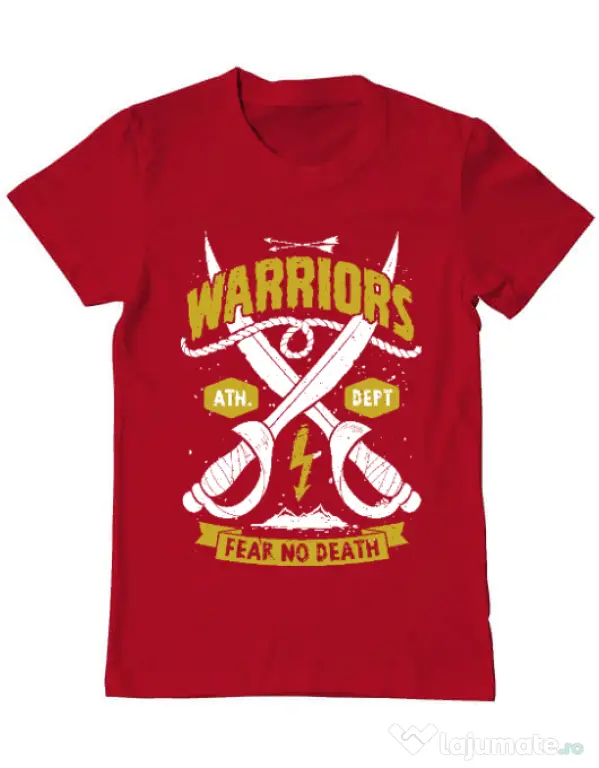 Tricou ADLER barbat Warriors Rosu