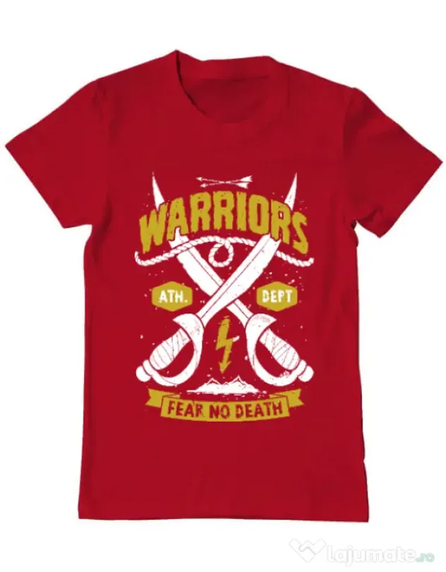 Tricou ADLER barbat Warriors Rosu