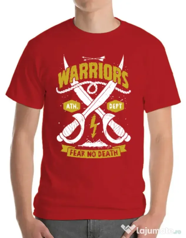 Tricou ADLER barbat Warriors Rosu