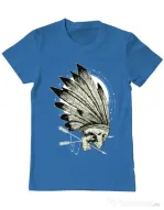Tricou ADLER barbat Conquerors Albastru azuriu