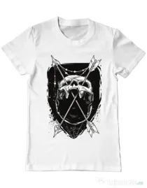 Tricou ADLER barbat Arrows Alb