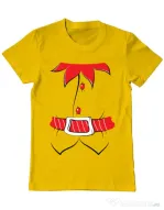 Tricou ADLER barbat Santa helper Galben