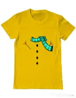 Tricou ADLER barbat Snowman Galben