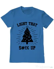 Tricou ADLER barbat Light that up Albastru azuriu