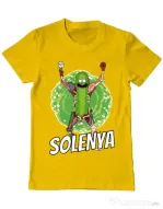 Tricou ADLER barbat Solenya Galben