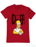 Tricou ADLER barbat Beer Rosu