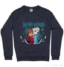 Bluza ADLER barbat Sister Queens Denim inchis