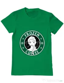 Tricou ADLER barbat Frozen coffee Verde mediu