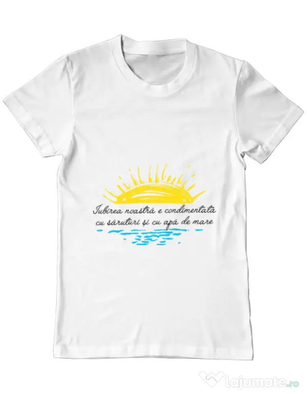 Tricou ADLER barbat Iubirea noastra Alb