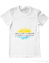 Tricou ADLER barbat Iubirea noastra Alb