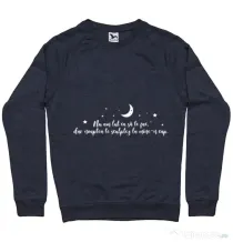 Bluza ADLER barbat Nu am lut Denim inchis