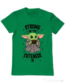 Tricou ADLER barbat Strong in me Verde mediu
