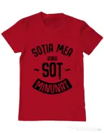 Tricou ADLER barbat Un sot minunat Rosu