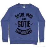 Bluza ADLER barbat O sotie minunata Albastru melanj