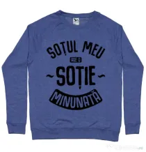 Bluza ADLER barbat O sotie minunata Albastru melanj