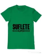 Tricou ADLER barbat Suflete Verde mediu