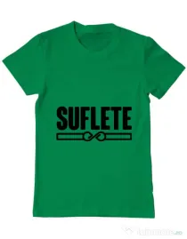Tricou ADLER barbat Suflete Verde mediu
