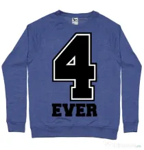 Bluza ADLER barbat Forever Albastru melanj