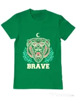 Tricou ADLER barbat Brave Verde mediu