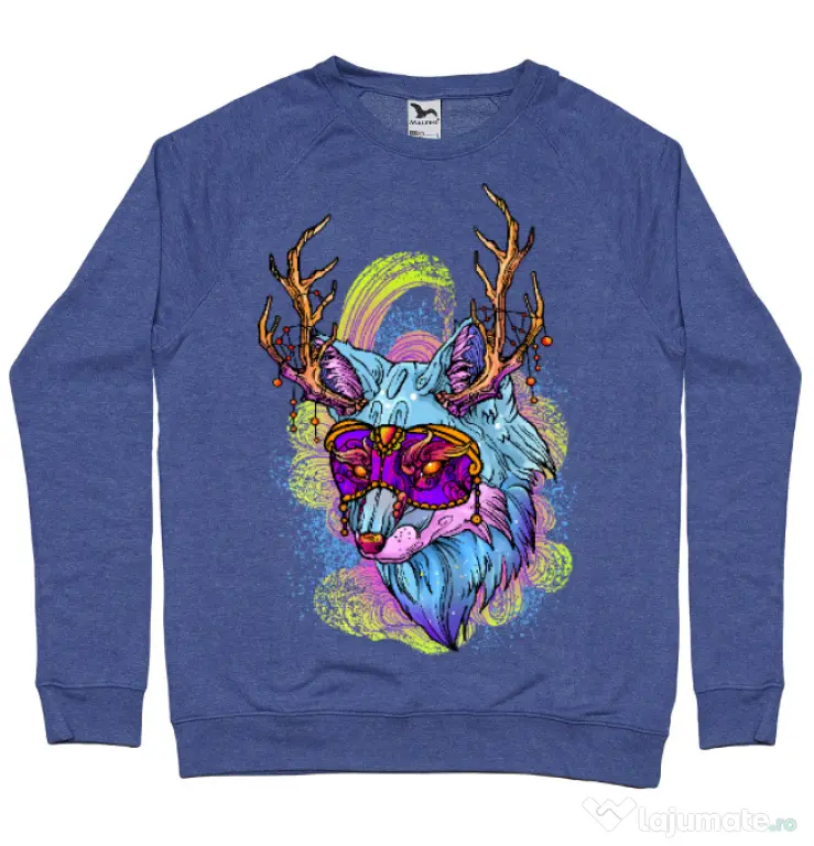 Bluza ADLER barbat Wolf Albastru melanj