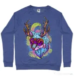 Bluza ADLER barbat Wolf Albastru melanj