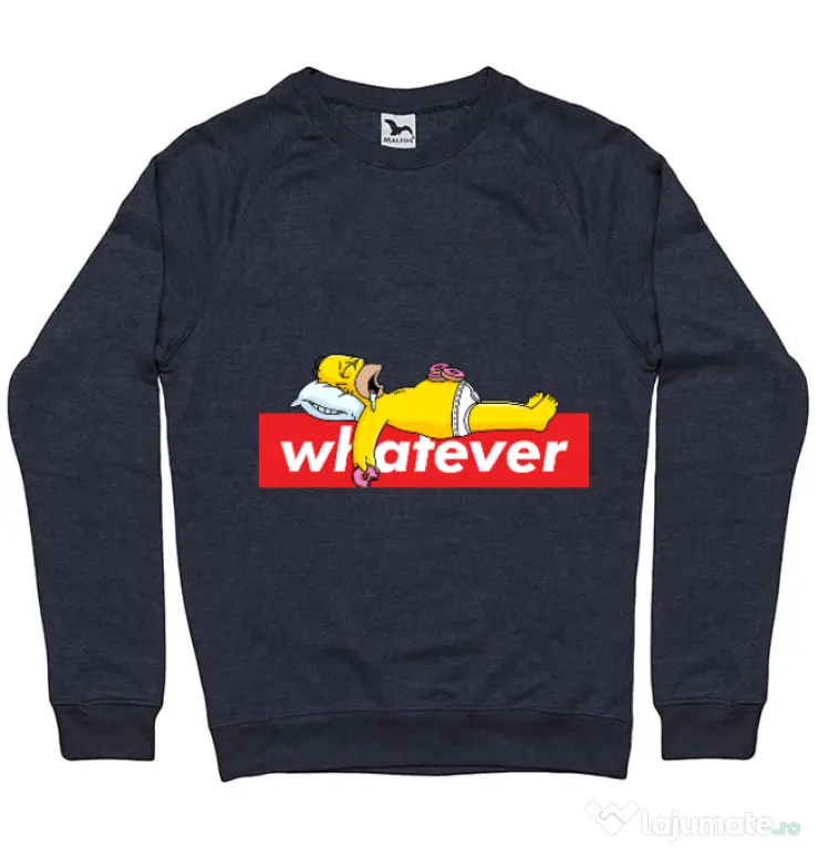Bluza ADLER barbat Whatever Denim inchis