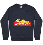 Bluza ADLER barbat Whatever Denim inchis