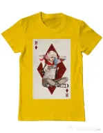 Tricou ADLER barbat Harley Card Galben